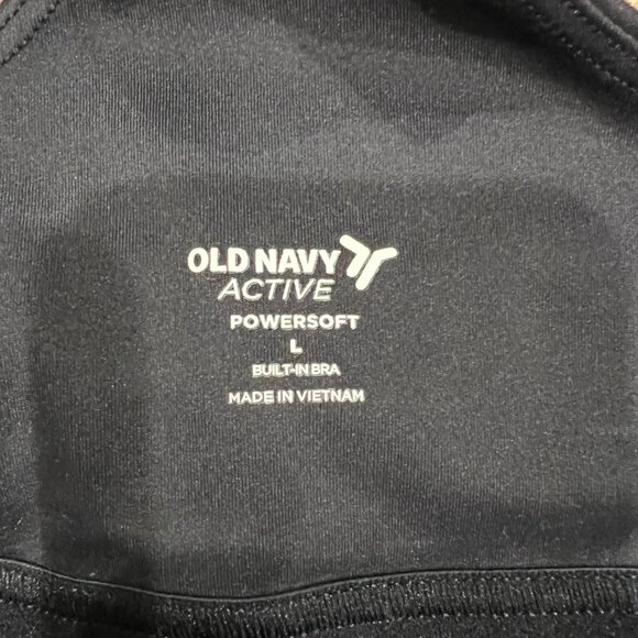 PowerSoft Cropped Racerback Tank Top - Picture 3 of 3